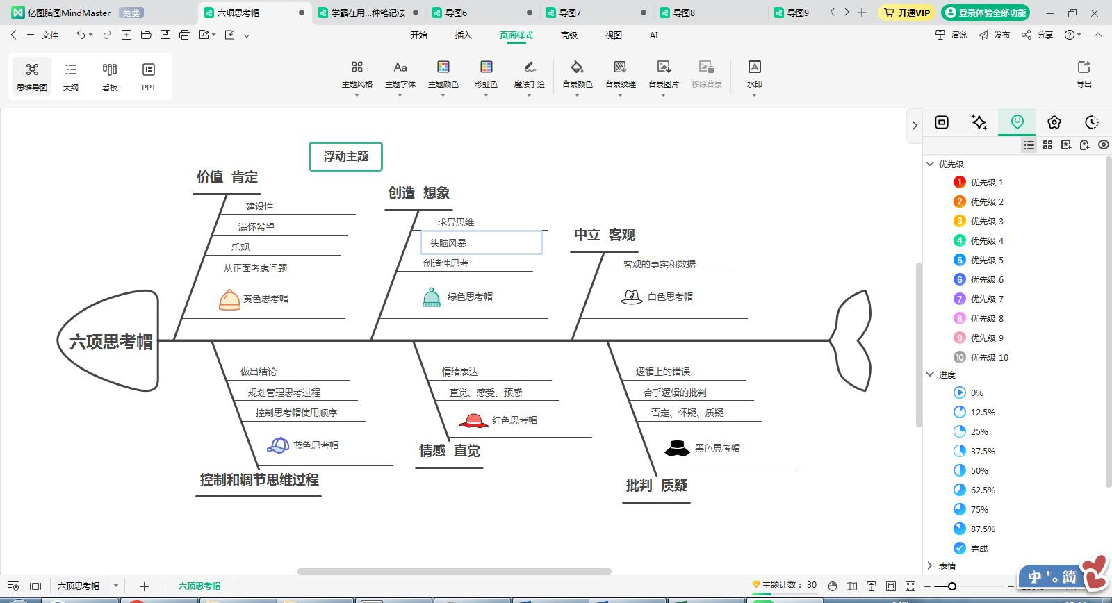 做思维导图用什么软件好